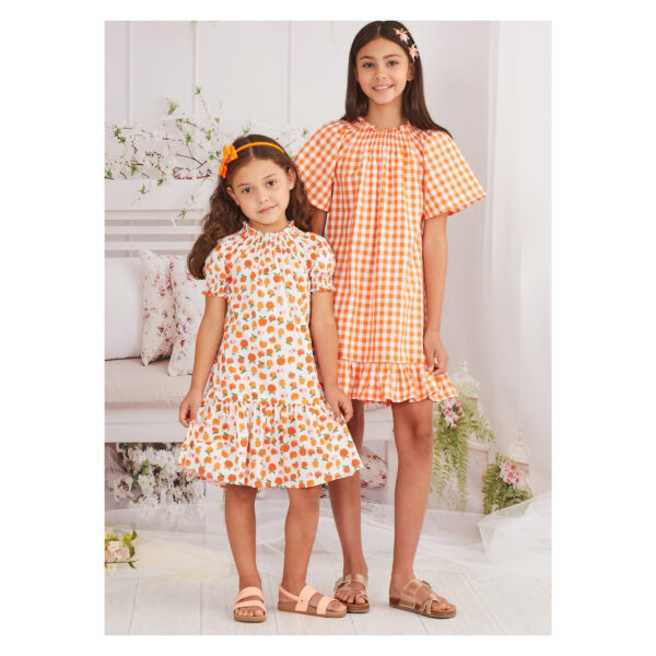 McCalls Schnittmuster M8283 - Kindermode, Kleid, Sommerkleid – Bild 2