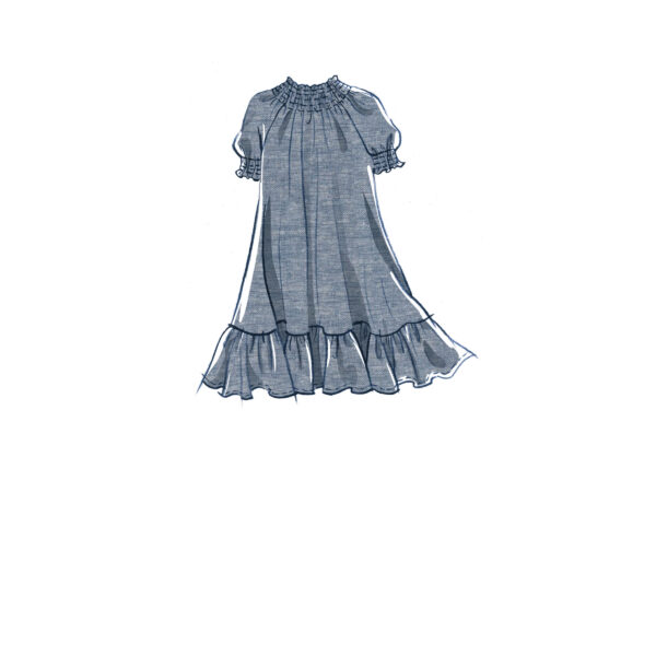 McCalls Schnittmuster M8283 - Kindermode, Kleid, Sommerkleid – Bild 4