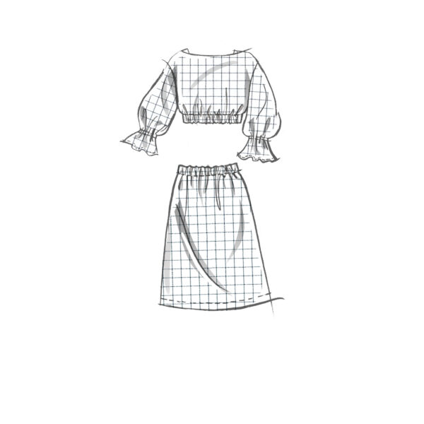 McCalls Schnittmuster M8295 - schlichtes Sommeroutfit, für junge Damen – Bild 4
