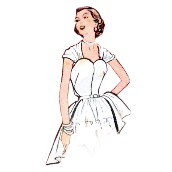 McCalls Schnittmuster M8280 - Vintage - Kleid der 50er Jahre – Bild 5