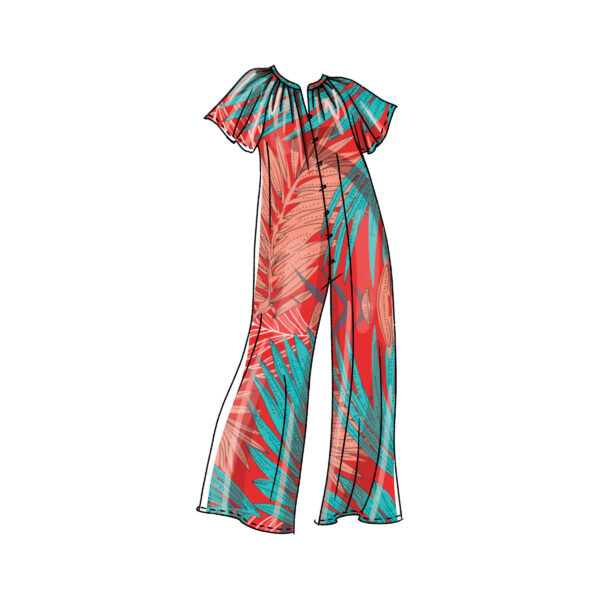 McCalls Schnittmuster M8288 - sommerlicher Overall für Damen – Bild 5