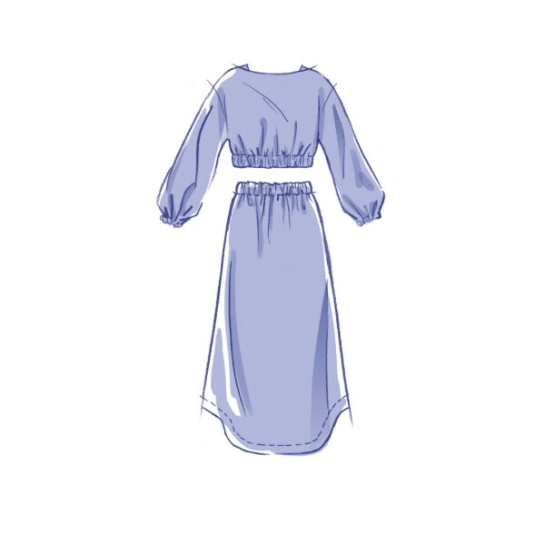 McCalls Schnittmuster M8295 - schlichtes Sommeroutfit, für junge Damen – Bild 5