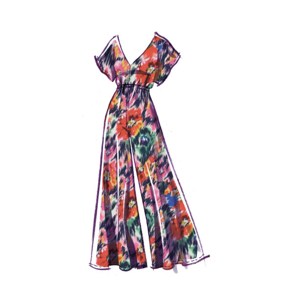 McCalls Schnittmuster M8313 - Overall für Damen – Bild 5