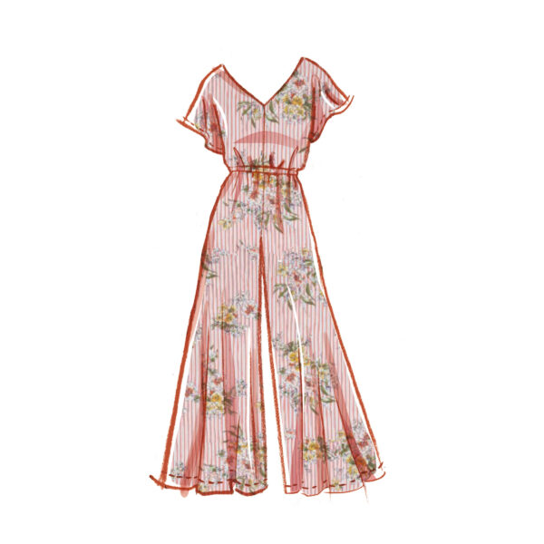 McCalls Schnittmuster M8317 - Overall für junge Damen, Sommeroverall – Bild 5