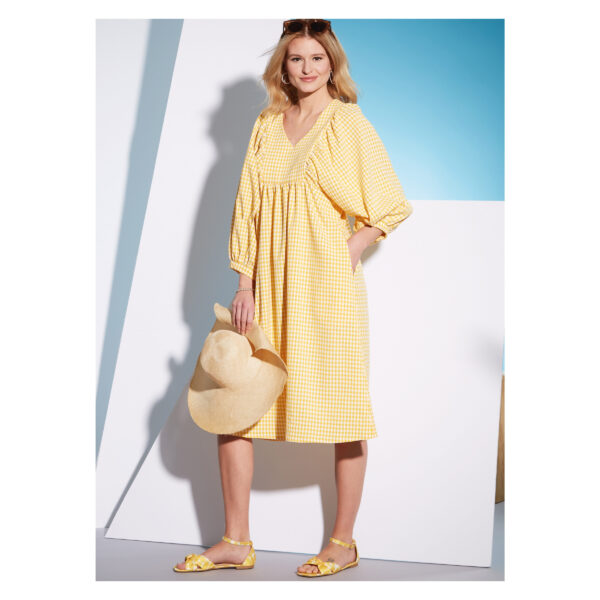 McCalls Schnittmuster M8312 - weites Hängerkleid – Bild 6