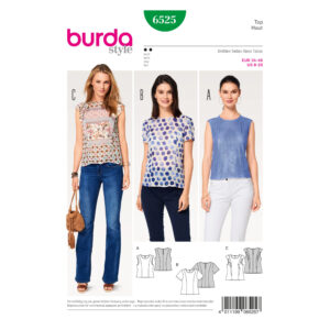 Burda Style Schnittmuster - Top & Bluse - Nr.6525