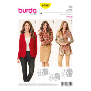 Burda Style Schnittmuster - Jacke - Nr.6569