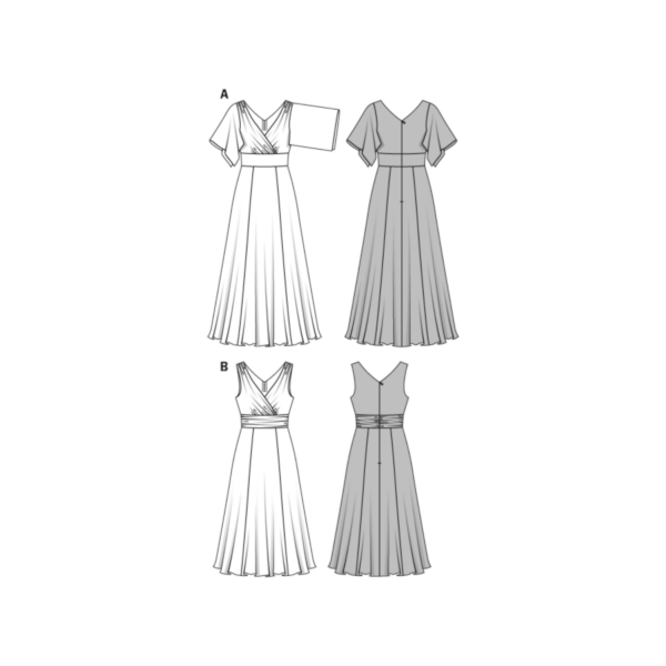 Burda Style Schnittmuster - Kleid - Abendkleider - Empirekleider - Nr. 6583 – Bild 6