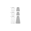 Burda Style Schnittmuster - Rock - von Mini bis Maxi - Nr. 6586 – Bild 7