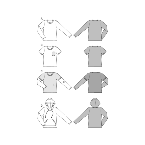 Burda Young-Schnittmuster, Shirt, 6602 – Bild 8