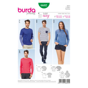 Burda Young-Schnittmuster, Shirt, 6602