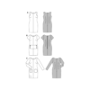 Burda Style Schnittmuster - Kleid - Shiftkleid - Etuikleid - Nr. 6609 – Bild 7