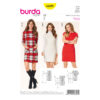 Burda Style Schnittmuster - Kleid - Shiftkleid - Etuikleid - Nr. 6609
