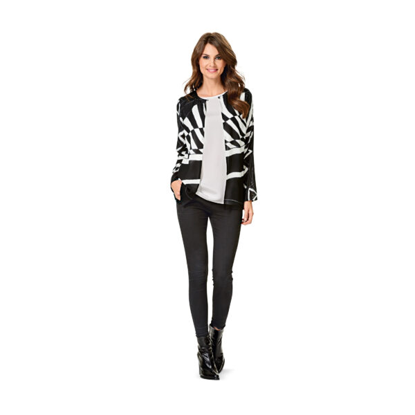 Burda Style Schnittmuster - Jacke + Shirt - Blusenjacke und Blusenshirt - Nr. 6610 – Bild 2