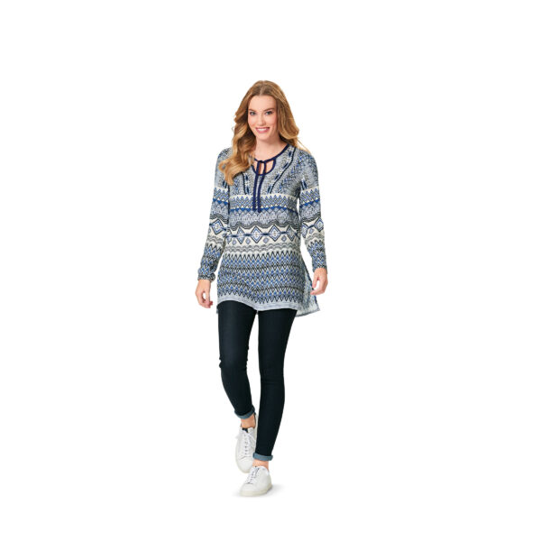 Burda Style Schnittmuster - Jacke + Shirt - Blusenjacke und Blusenshirt - Nr. 6610 – Bild 4