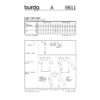 Burda Style Schnittmuster - Shirt - Shirts mit Runden + V-Ausschnitt - Nr. 6611 – Bild 6