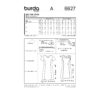 Burda Style Schnittmuster - Kleid - Etuikleider - runder Ausschnitt - Nr. 6627 – Bild 5