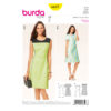 Burda Style Schnittmuster - Kleid - Etuikleider - runder Ausschnitt - Nr. 6627