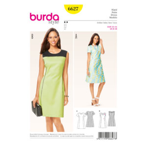 Burda Style Schnittmuster - Kleid - Etuikleider - runder Ausschnitt - Nr. 6627