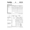 Burda Style Schnittmuster - Kleid - Sommerkleid - Spitzenüberteil - Nr. 6628 – Bild 6