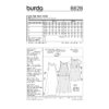 Burda Style Schnittmuster - Kleid - Sommerkleid - Spitzenüberteil - Nr. 6628 – Bild 5