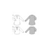 Burda Style Schnittmuster - Tunika - Tuniken kurz und lang - Nr. 6633 – Bild 6