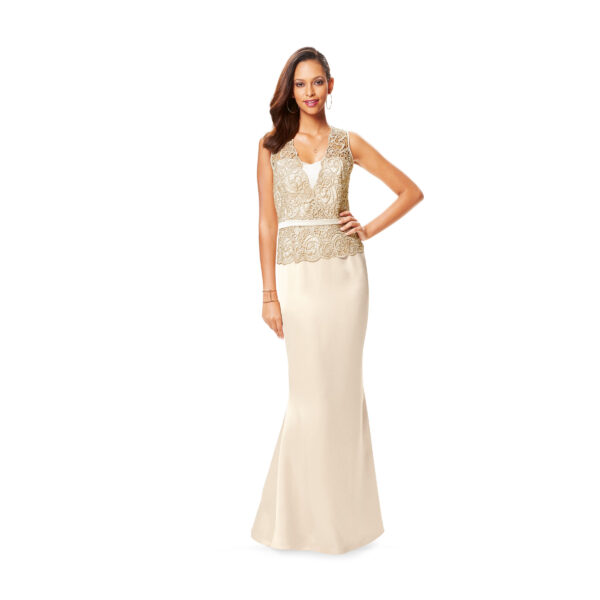 Burda Style Schnittmuster - Kleid - Abendkleider mit Spitzenoberteil - Nr. 6646 – Bild 3