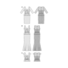 Burda Style Schnittmuster - Kleid - Abendkleider mit Spitzenoberteil - Nr. 6646 – Bild 8
