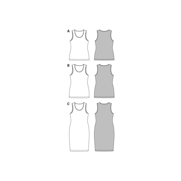 Burda Style-Schnittmuster, Kleid, Top, 6672 – Bild 8