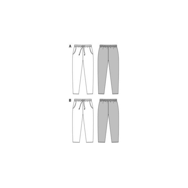Burda Style Schnittmuster - Hose - Jogginghosen - Gummizughosen - Nr. 6678 – Bild 6