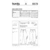 Burda Style Schnittmuster - Hose - Jogginghosen - Gummizughosen - Nr. 6678 – Bild 5