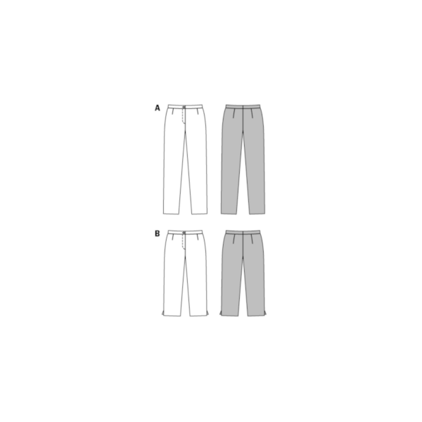 Burda Young Schnittmuster - Hose und 3/4 Hose mit schmalen Beinen - Nr.6681 – Bild 6
