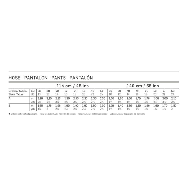 Burda Young Schnittmuster - Hose und 3/4 Hose mit schmalen Beinen - Nr.6681 – Bild 7