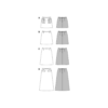 Burda Style Schnittmuster - Rock - A-Linienrock in 4 Varianten - Nr. 6682 – Bild 8