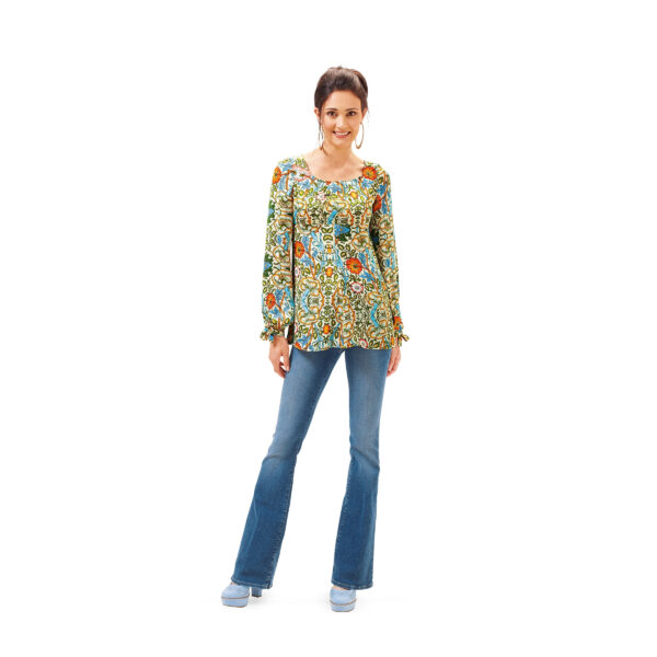 Burda Style Schnittmuster - Bluse + Kleid & Top - hohe Taille - Nr. 6685 – Bild 3
