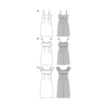 Burda Style Schnittmuster - Kleid - Trägerkleid & Carmenkleid - Nr. 6686 – Bild 7