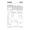 Burda Style Schnittmuster - Kleid - Trägerkleid & Carmenkleid - Nr. 6686 – Bild 5