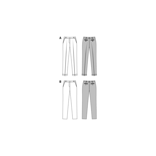 Burda Style Schnittmuster - Hose - Bügelfaltenhose - Basic-Hose - Nr. 6689 – Bild 6
