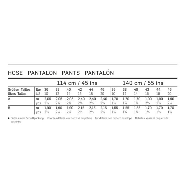 Burda Style Schnittmuster - Hose - Bügelfaltenhose - Basic-Hose - Nr. 6689 – Bild 7