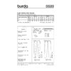 Burda Style Schnittmuster - Hose - Bügelfaltenhose - Basic-Hose - Nr. 6689 – Bild 4