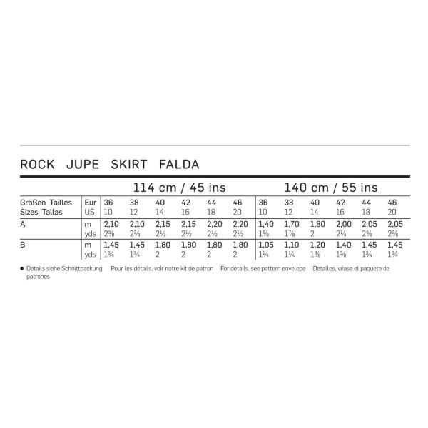 Burda Style Schnittmuster - Rock - Wickelrock - mal schick mal lässig - Nr. 6733 – Bild 5