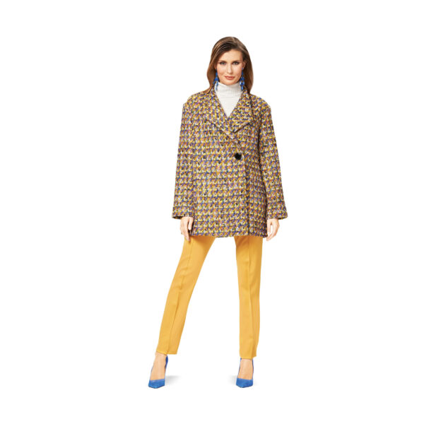 Burda Style Schnittmuster - Jacke & Mantel - Spatenkragen - Nr. 6736 – Bild 4