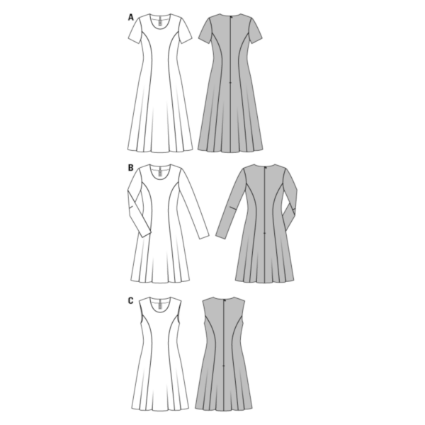 Burda Style Schnittmuster - Kleid - Sommerkleider tailliert - Nr. 6821 – Bild 6