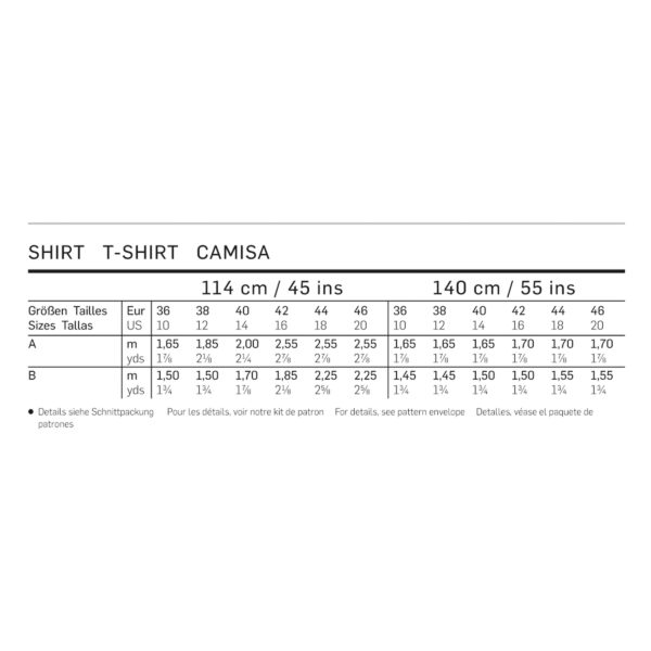 Burda Style-Schnittmuster, Bluse, Shirt, 6838 – Bild 5