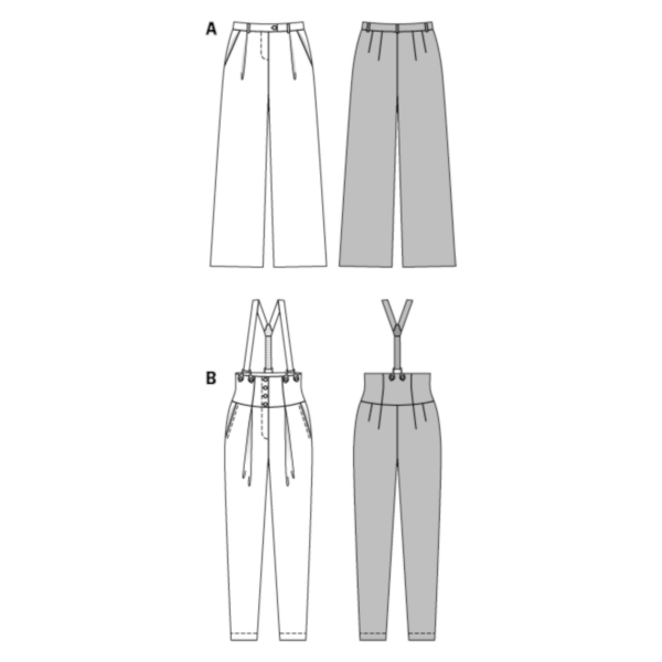 Burda Young Schnittmuster -  Marlenehose - 6856 – Bild 6