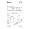 Burda Style Schnittmuster - Rock - einfacher Rock - Gummizug - Nr. 6937 – Bild 5