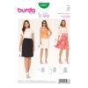 Burda Style Schnittmuster - Rock - einfacher Rock - Gummizug - Nr. 6937