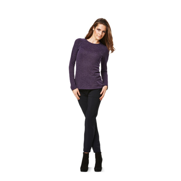 Burda Style Schnittmuster - Shirt, Raglanärmel, Rollkragen - Nr.6990 – Bild 2