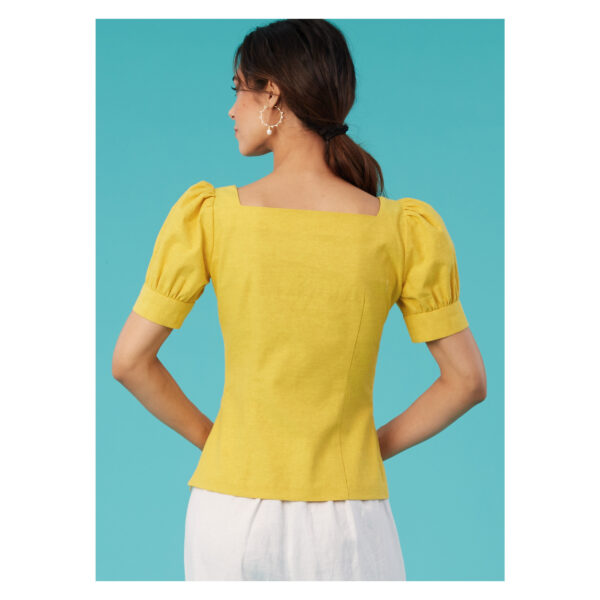 McCalls Schnittmuster M8287 - Bluse mit Puffärmel und Karreeausschnitt – Bild 7