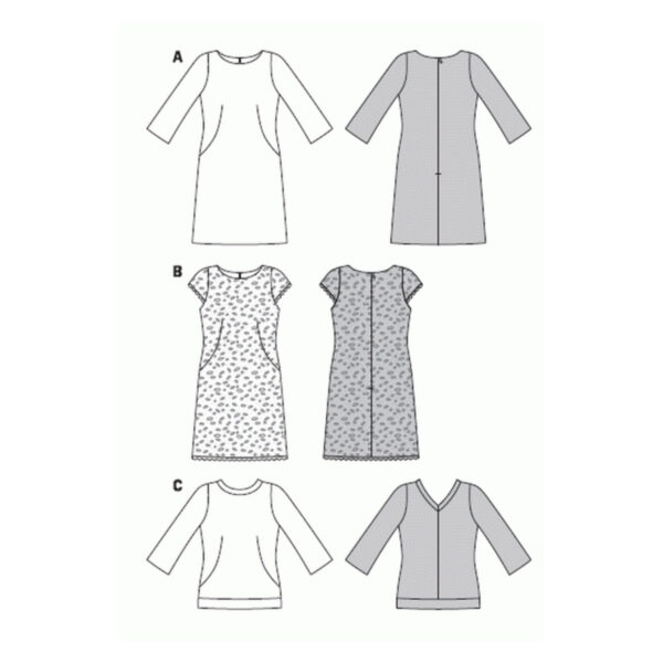 Burda Style Schnittmuster - Kleid - Bluse - Shirt - Nr. 7031 – Bild 7